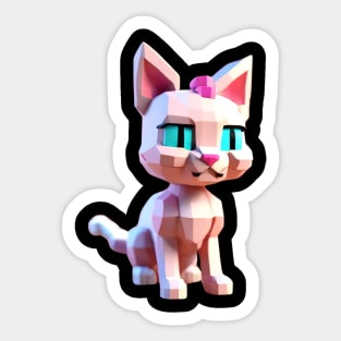 robot cat Sticker